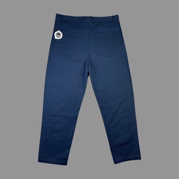 Parallel X League Hendrix Navy High Waisted Pant NWT Size 34 - Picture 4 of 8